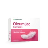 Oleum Jac Capsule for unwanted facial hair In Women